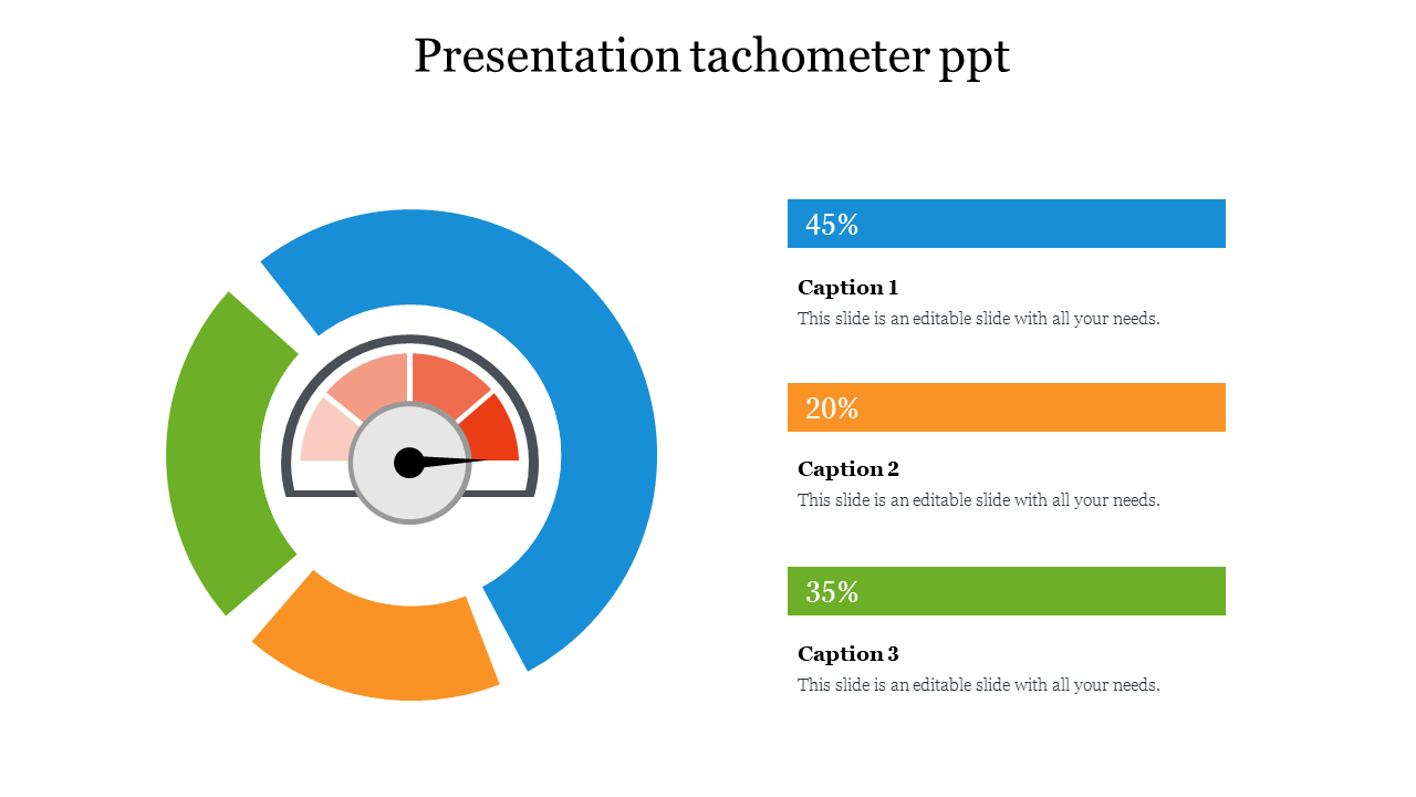 Free - Cute Presentation Tachometer PPT For Your Requirement